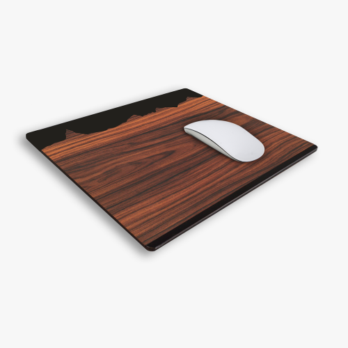 Wooden mouse pad -...